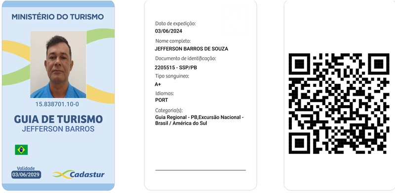 cracha do guia Jefferson