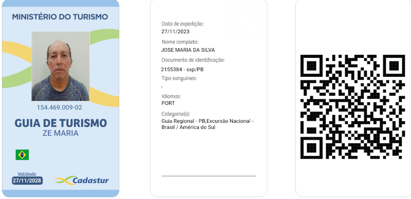 cracha virtual do Guia José Maria