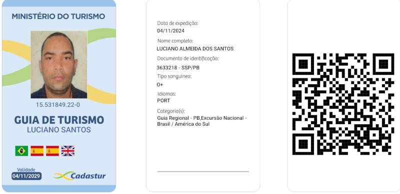 cracha do guia luciano