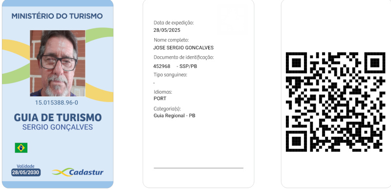 cracha do guia Sérgio